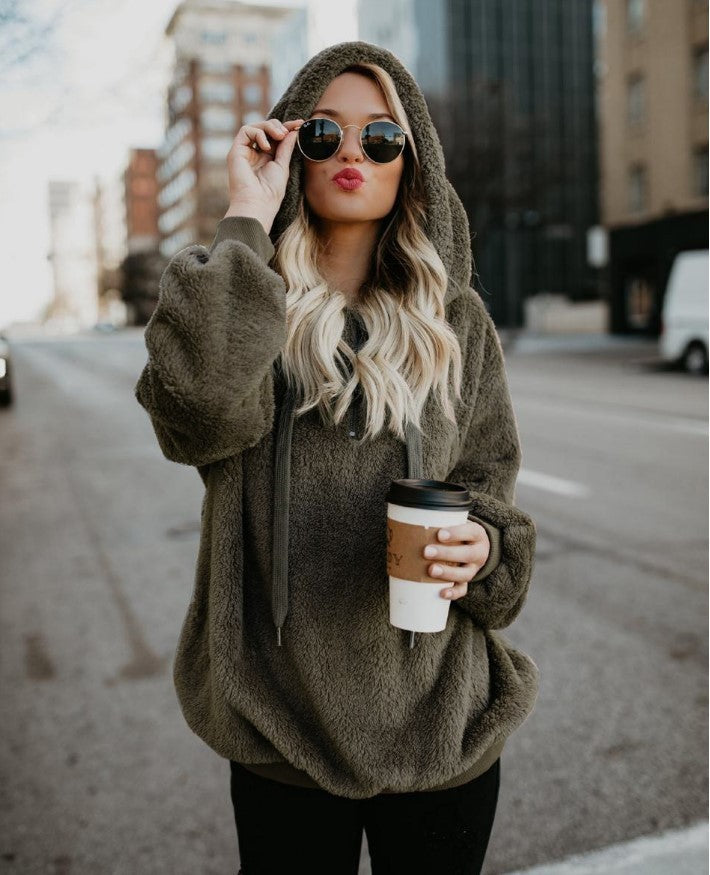Cozy Fleece™ – Oversize Hoodie