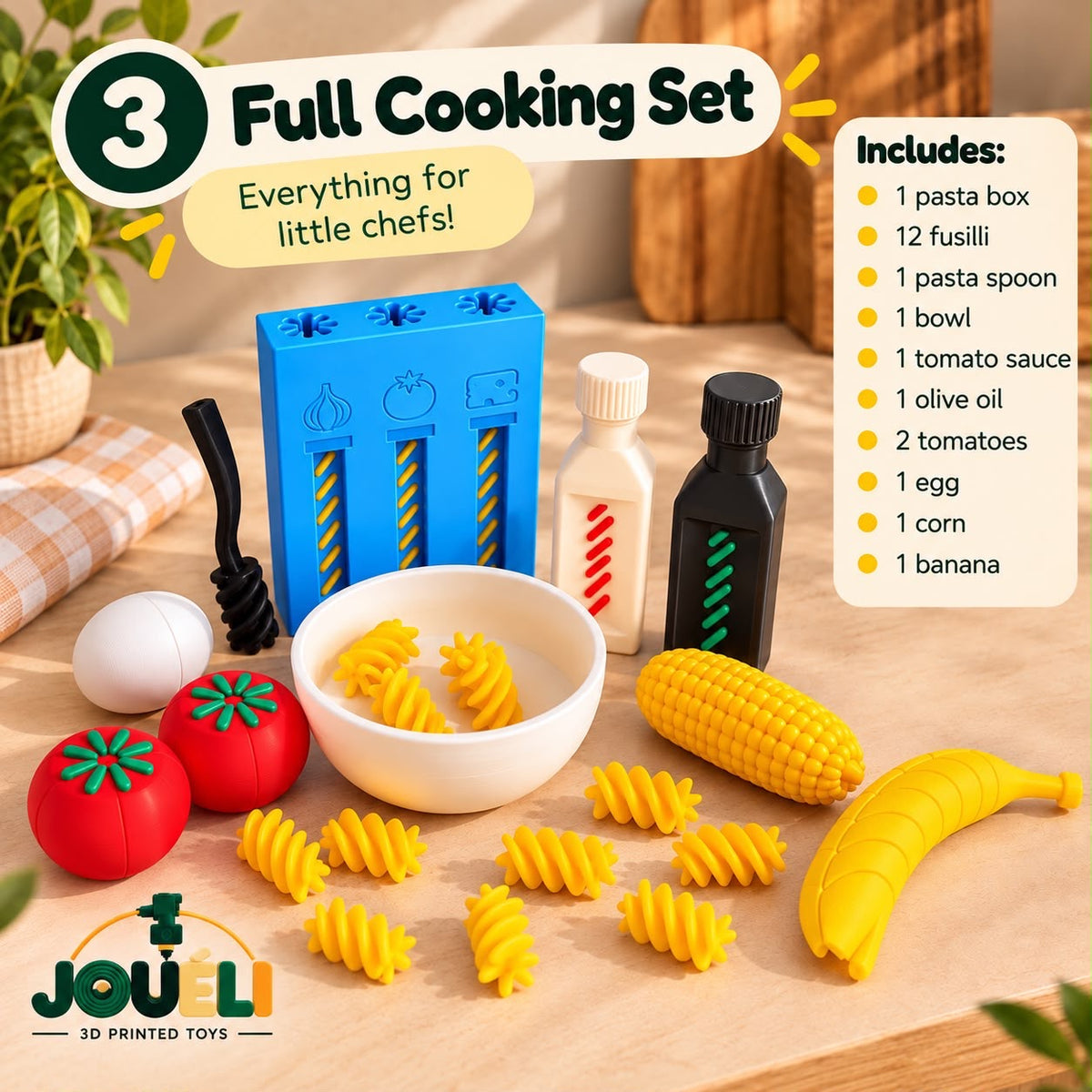 Joueli Kitchen Set